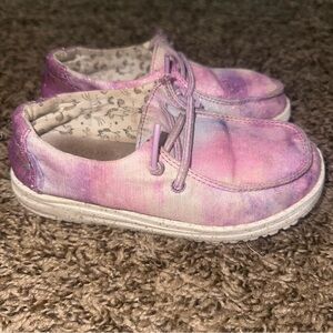 Kids Tie-Dye Shoes